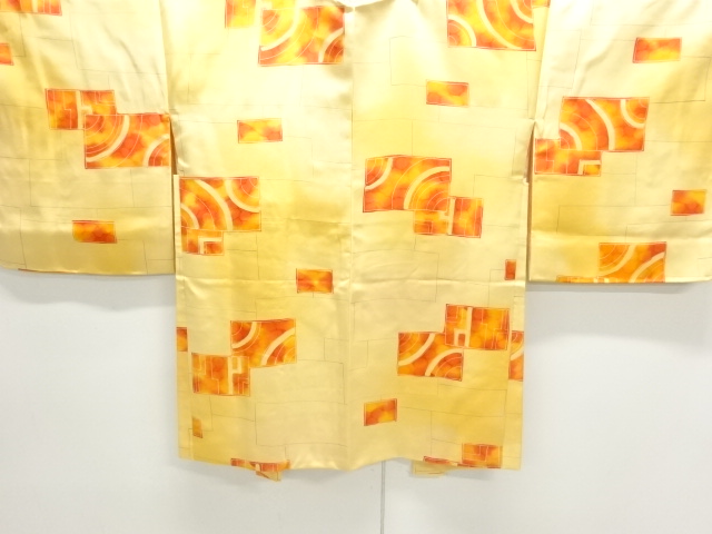 JAPANESE HAORI / UNUSED / GEOMETRIC